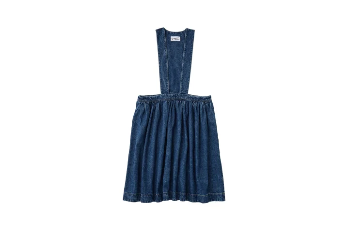 VQ DENIM PINAFORE