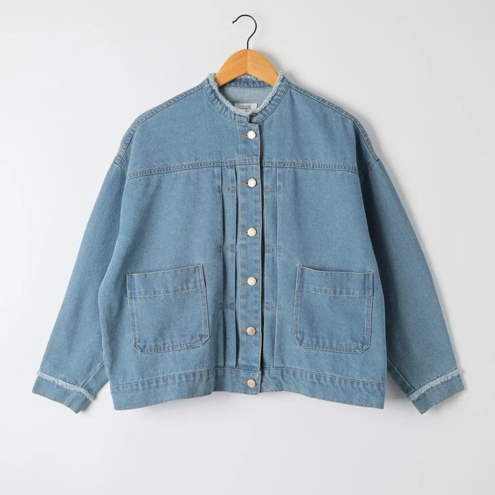デニムブルゾン（アオ）