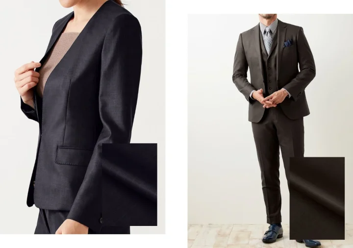 スーツ仕上がりイメージ(男女)