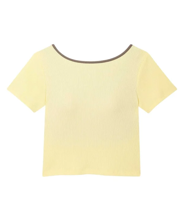 Ungrid カップ付きトップス クリーム