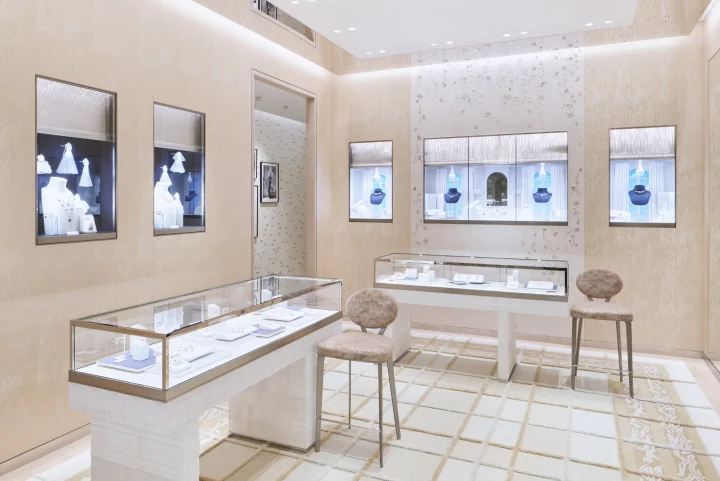 ジュエリーショップ店内