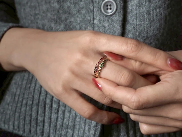 Nature Rare Stones リング着用イメージ