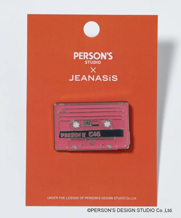 カセットテープ型ピンズ