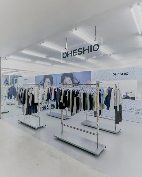 OHESHIOショップの内部