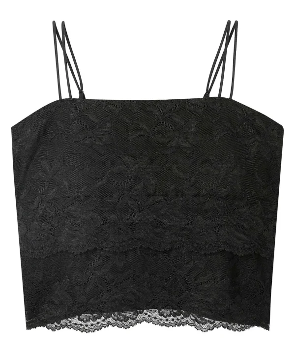 MERCURYDUO レースカップ付きキャミ ブラック