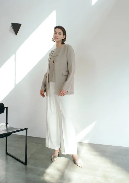 エレガントで洗練されたファッションスタイル