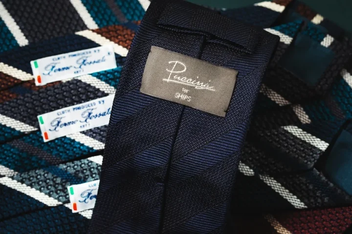 Puccini for SHIPSのネクタイコレクション