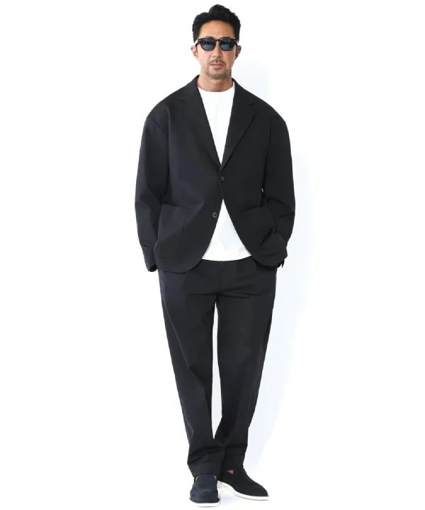 干場義雅氏とMOVB、DRESSTERIORのトリプルコラボセットアップ