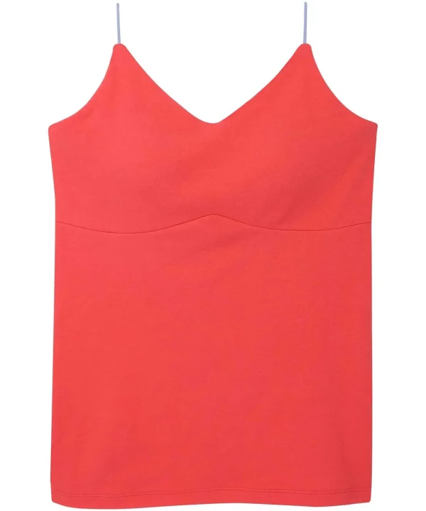 Ungrid マルチカラーカップ付きキャミ オレンジ