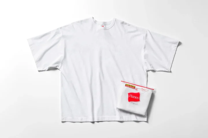 Hanes originals BIG SHIRTS White