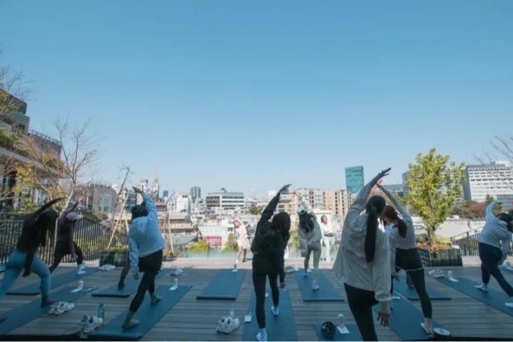 ピラティスイベントの様子