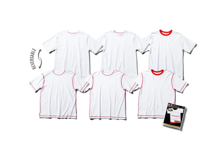 REVERSABLE Hanes Red M