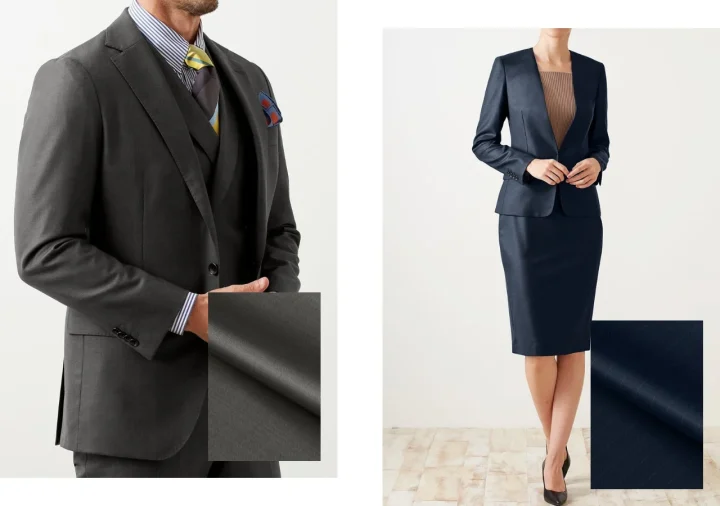 スーツ仕上がりイメージ(男女)