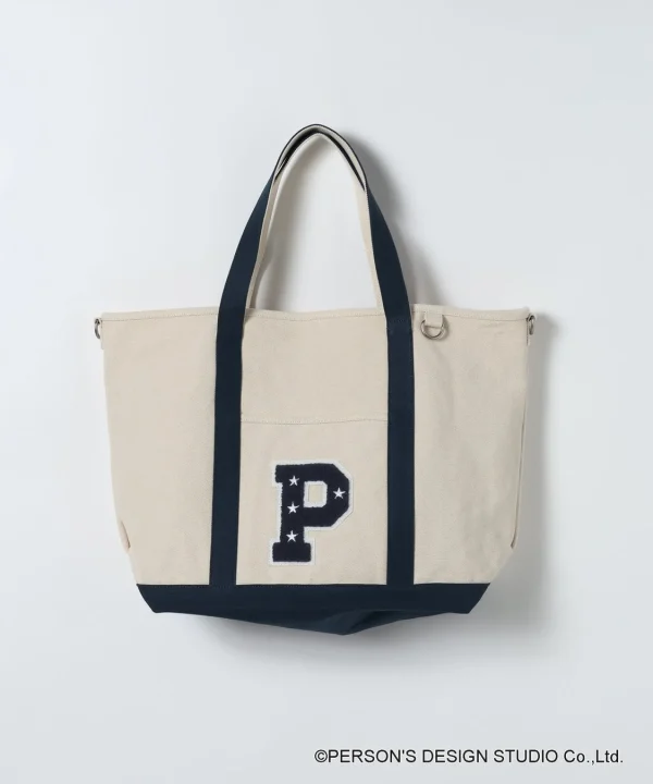 PロゴデザインのキャンバスBIGバッグ