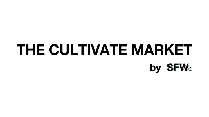 THE CULTIVATE MARKET by SFW®ロゴ