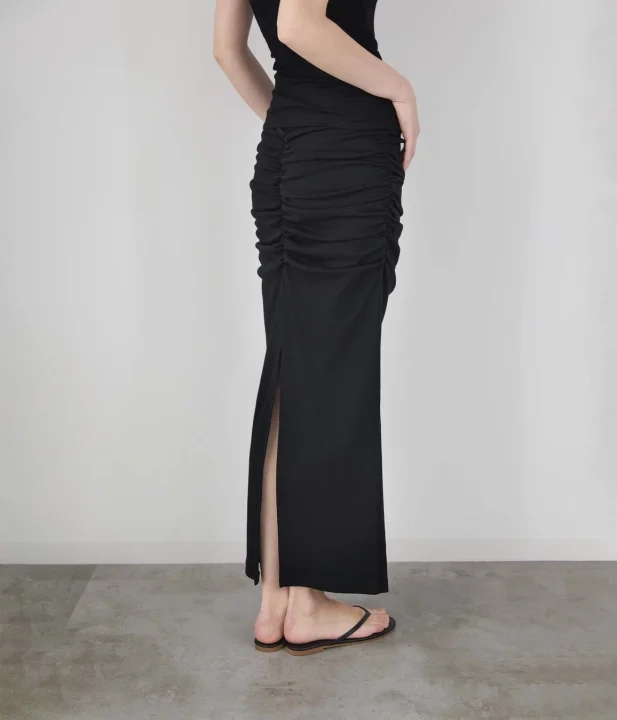 COTTONY® SOFT STRETCH GATHER SKIRT