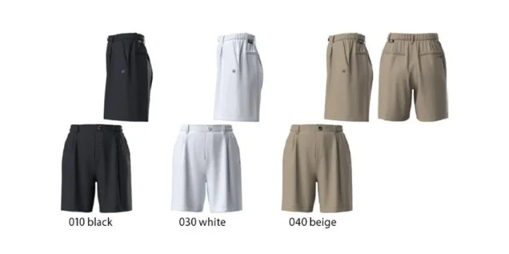 ストレッチドビーワンタックショートパンツ 622-6132500