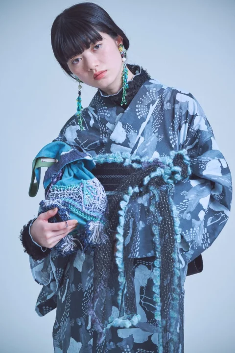 コラボレーション作品の着用イメージ