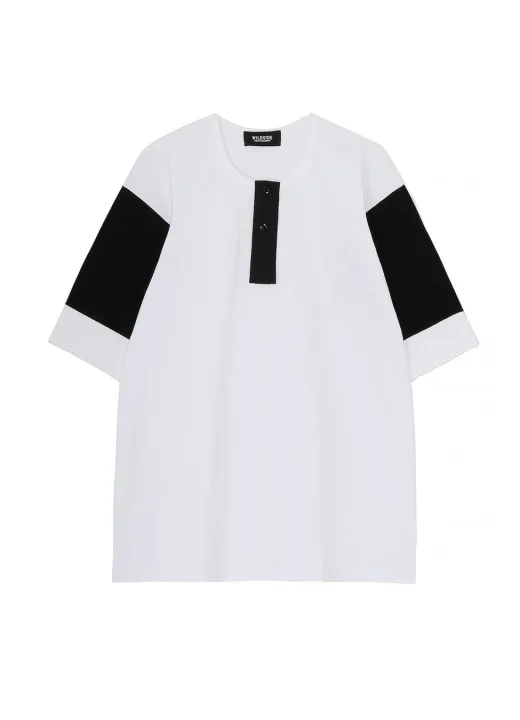 WILDSIDE × Lee Kung Man バイカラーTシャツ