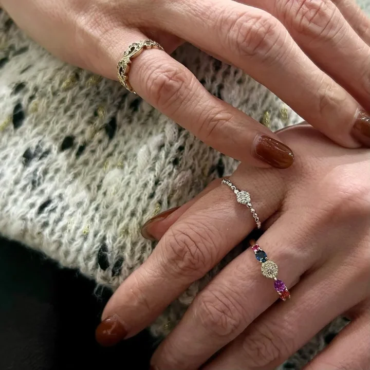 Natureシリーズのリング着用