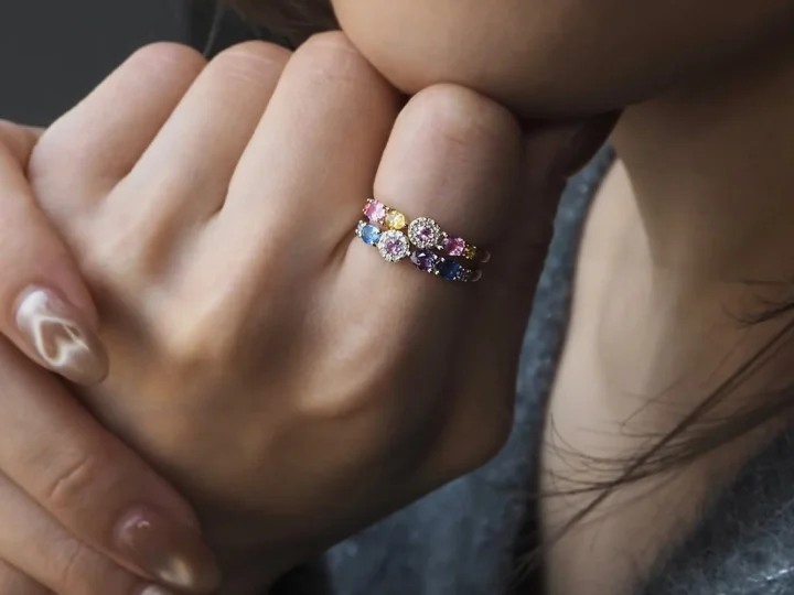 Cent Couleur リング着用イメージ