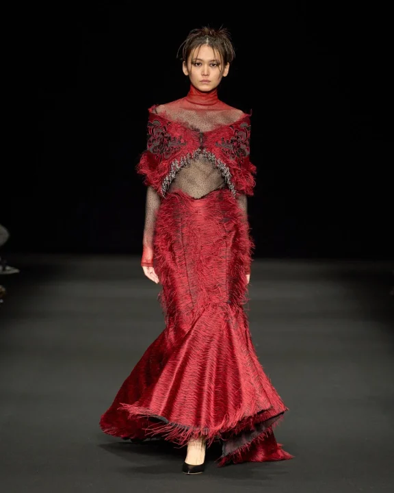 Global Fashion Collectiveのショー（Ao Miyasaka）