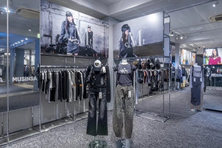 ポップアップストアの店内風景