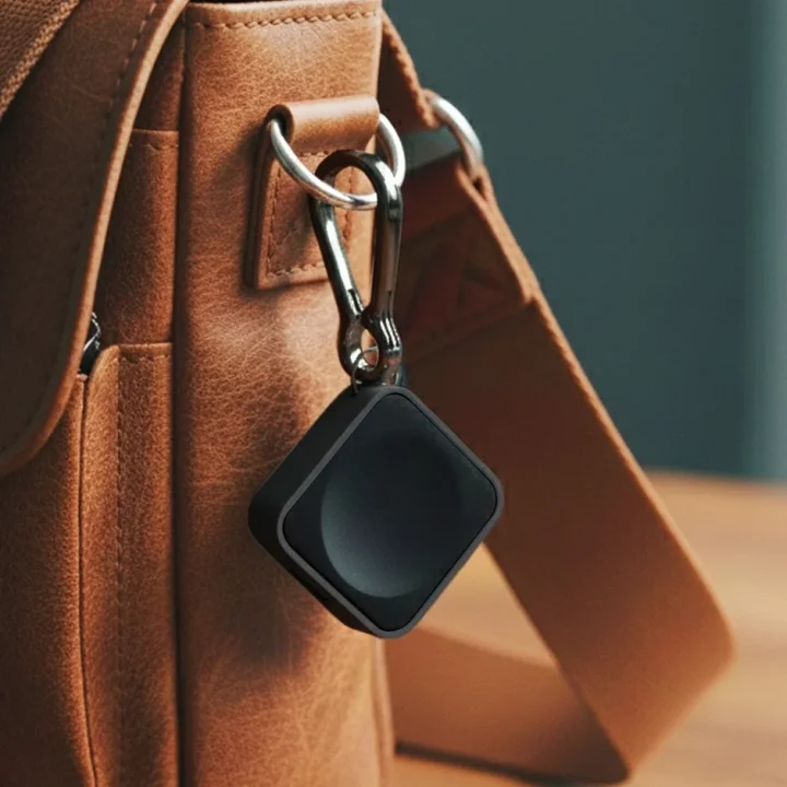 カラビナ付きでバッグに装着可能