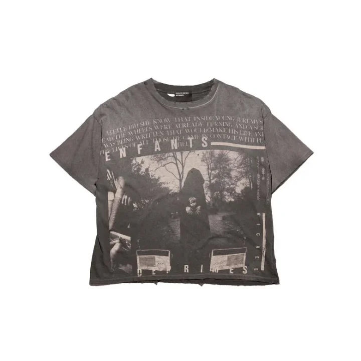 ヴィンテージ感のあるグラフィックTシャツ