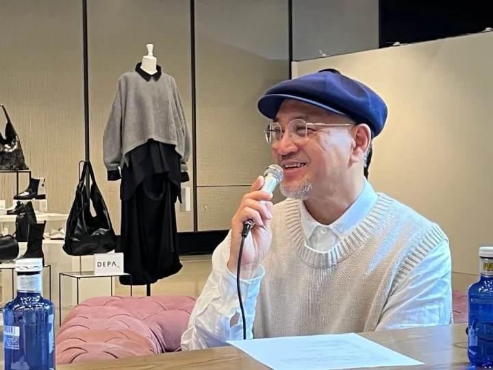 久保雅裕氏のトーク中の様子