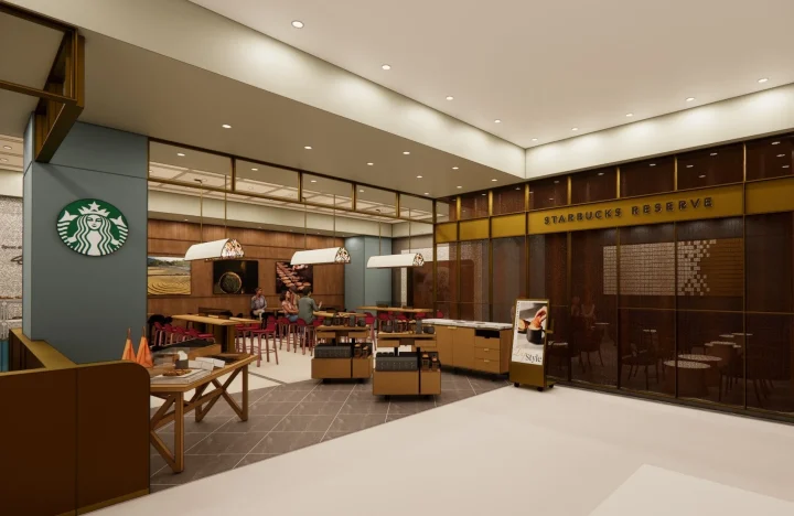 STARBUCKS RESERVE® Cafe店内