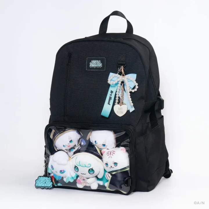 アルス・アルマル クリアポケットリュック使用例