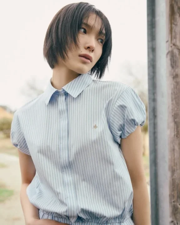 ストライプシャツ