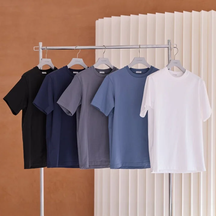 【Renewal】Hybrid Cotton Dress T-shirt