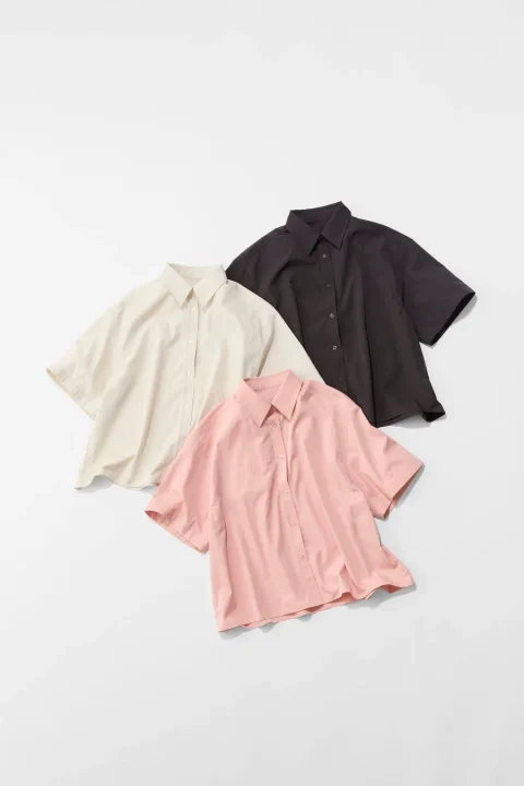 イージーケア半袖シャツ