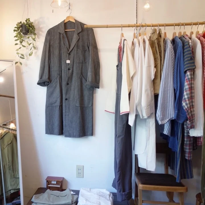古着屋店内