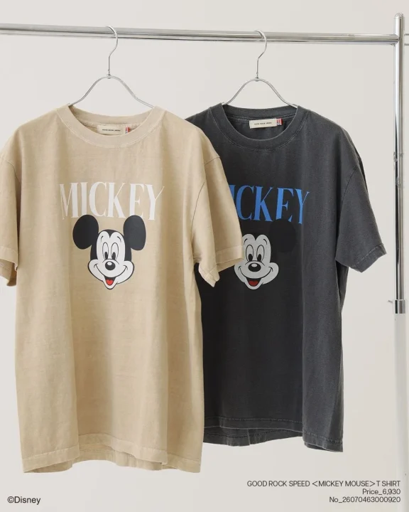 GOOD ROCK SPEED MICKEY MOUSE Tシャツ