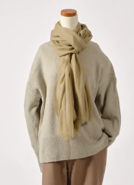 森染めショール