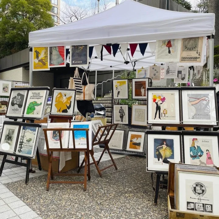 ヴィンテージポスター展示