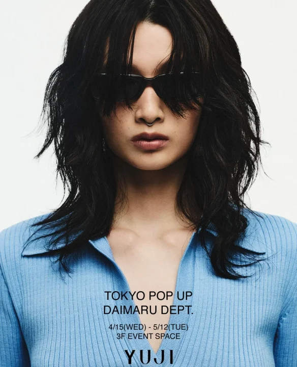 サングラス人物とイベント告知