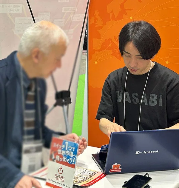 WASABI SWITCHのブース展示