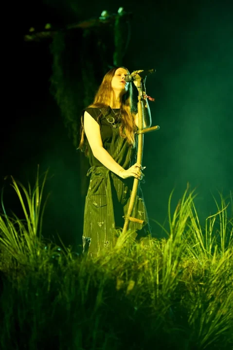 エセル・ケイン氏のパフォーマンス