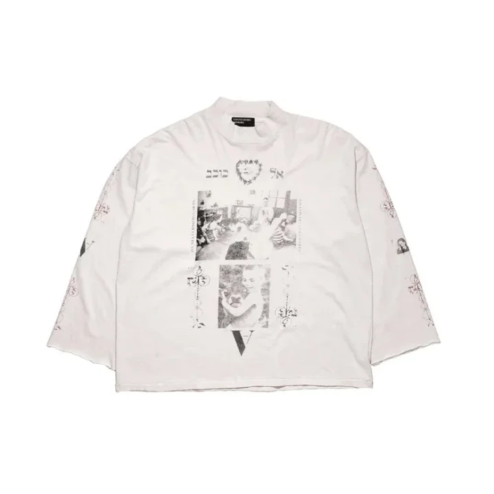 グラフィックプリントのTシャツ