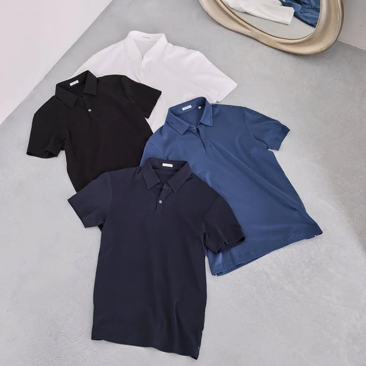 Suvin Platinum Renewal Tailored Polo-shirt