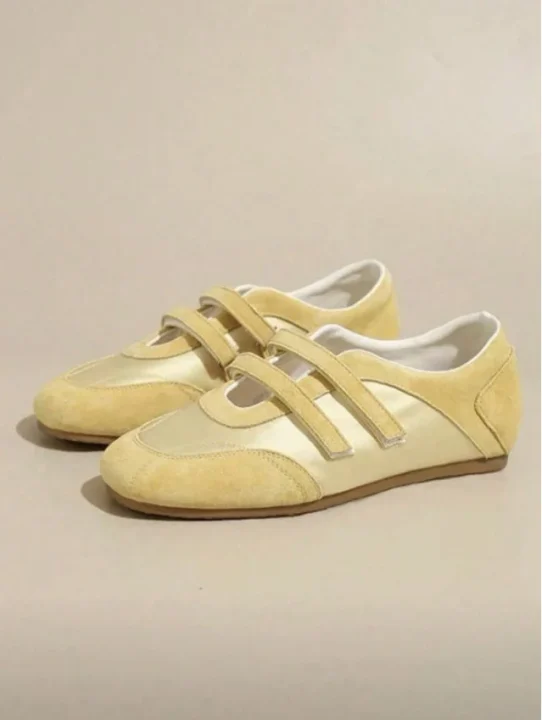 レディース ヴィンテージレッド マリージェーン シューズ