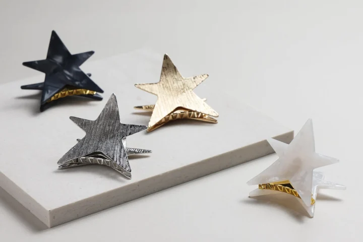 スターヘアクリップ