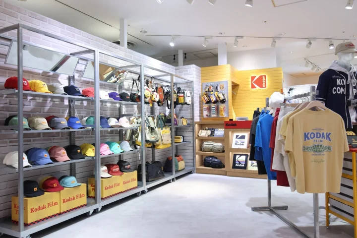 Kodak Apparel店舗内観