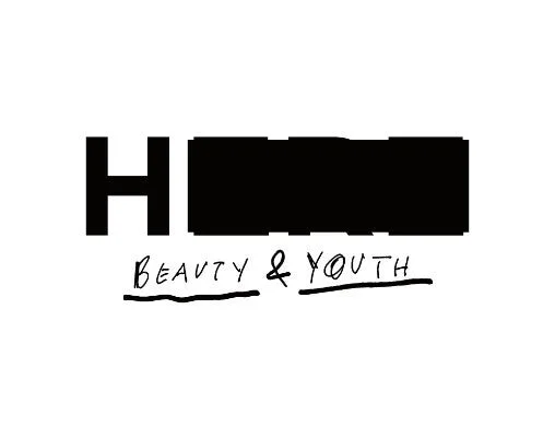 H BEAUTY&YOUTHロゴ