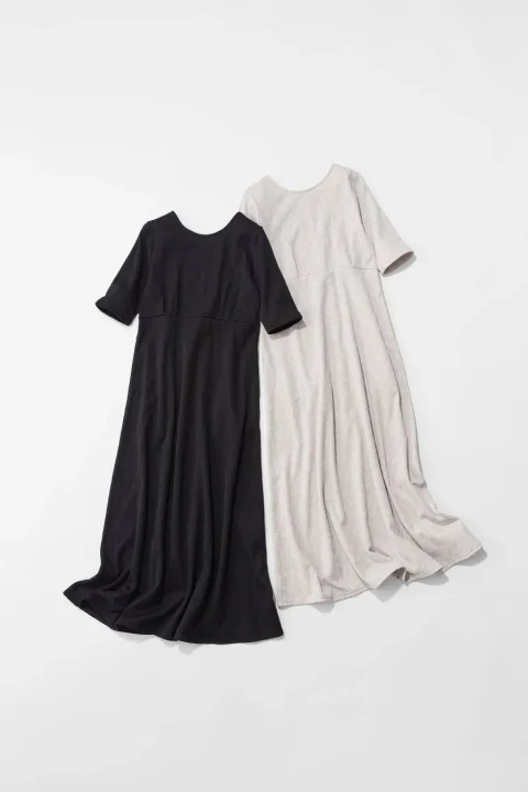 カットフレアワンピース