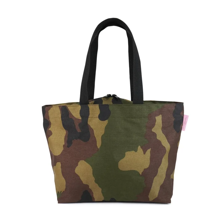 カモフラージュのトートバッグ詳細